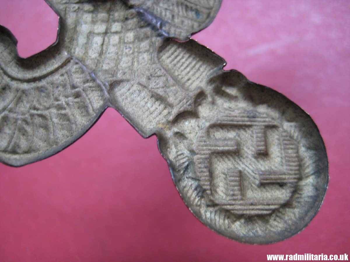 & WW2 original German Diplomatic EAGLE Cap BADGE large size, RMBO official CAP BADGE - very rare !!! - Image 12