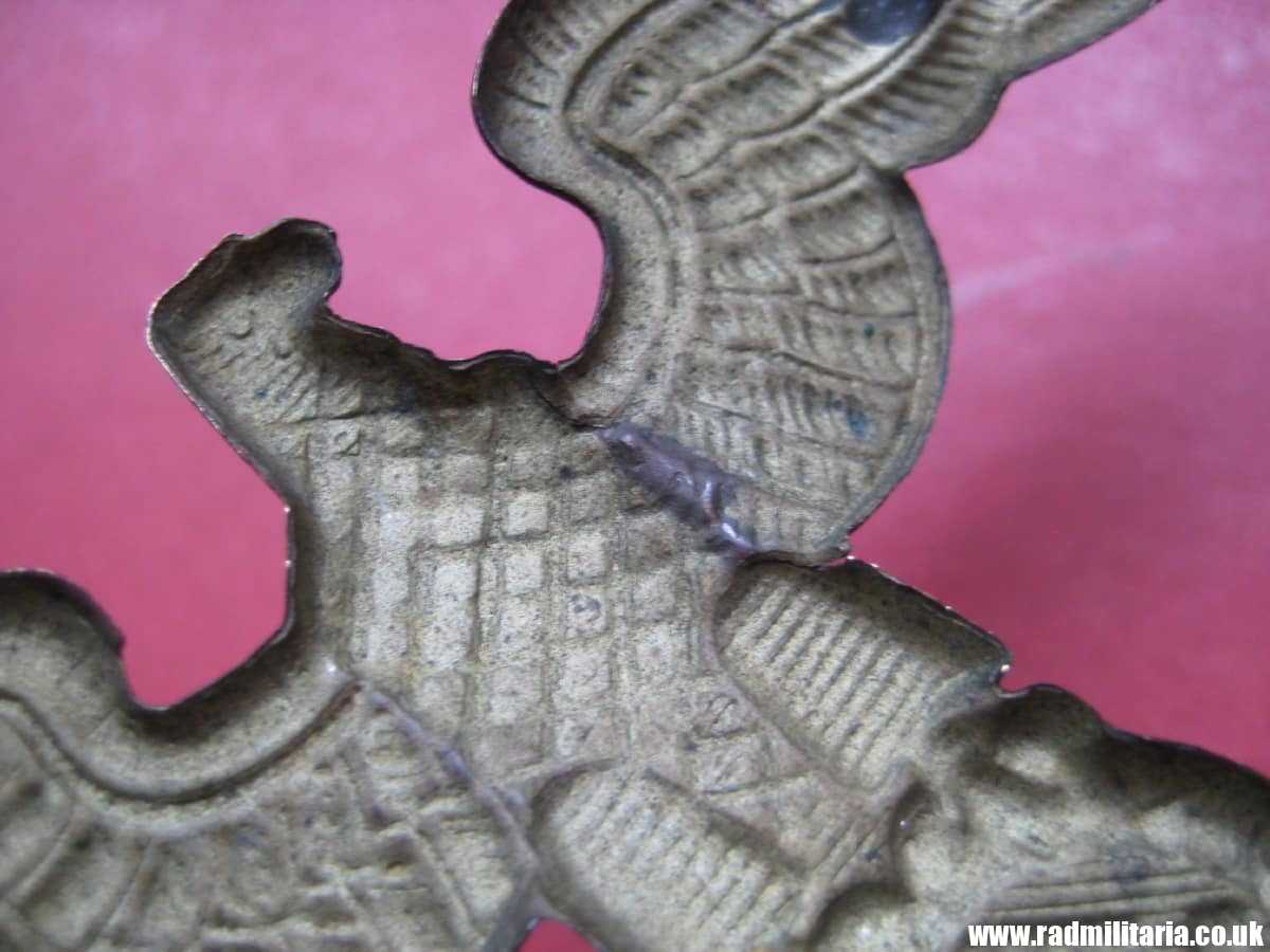 & WW2 original German Diplomatic EAGLE Cap BADGE large size, RMBO official CAP BADGE - very rare !!! - Image 13