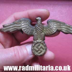 & WW2 original German Diplomatic EAGLE Cap BADGE large size, RMBO official CAP BADGE - very rare !!!